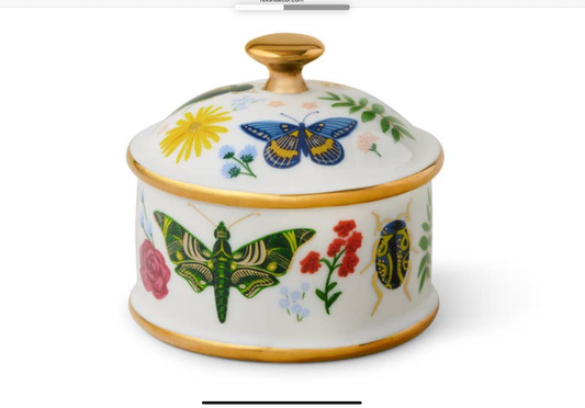 Curio Round Porcelain Box