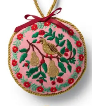 Embroidered Ornament