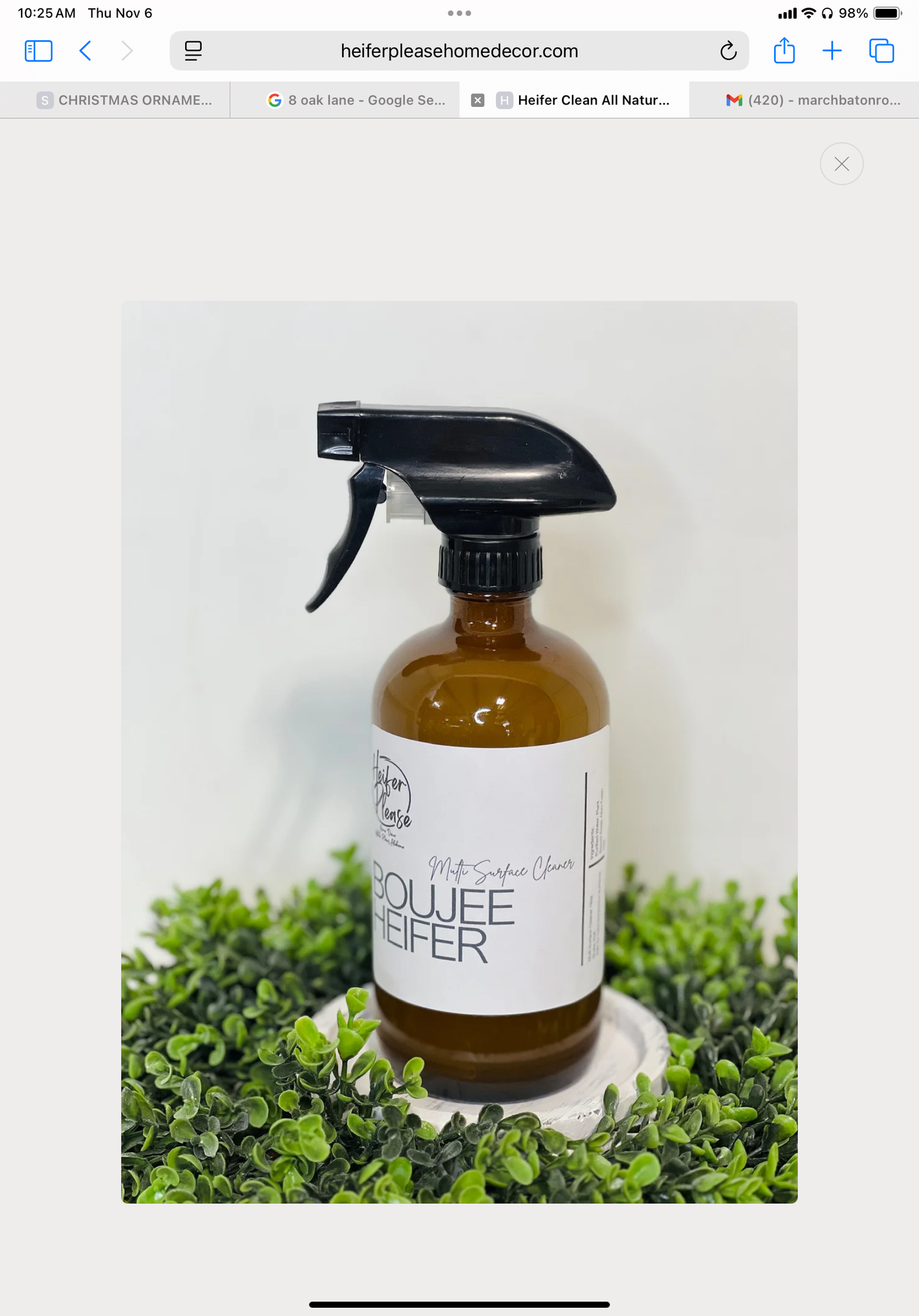 Boujee Heifer Multi Purpose Cleaner