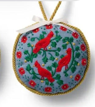 Embroidered Ornament