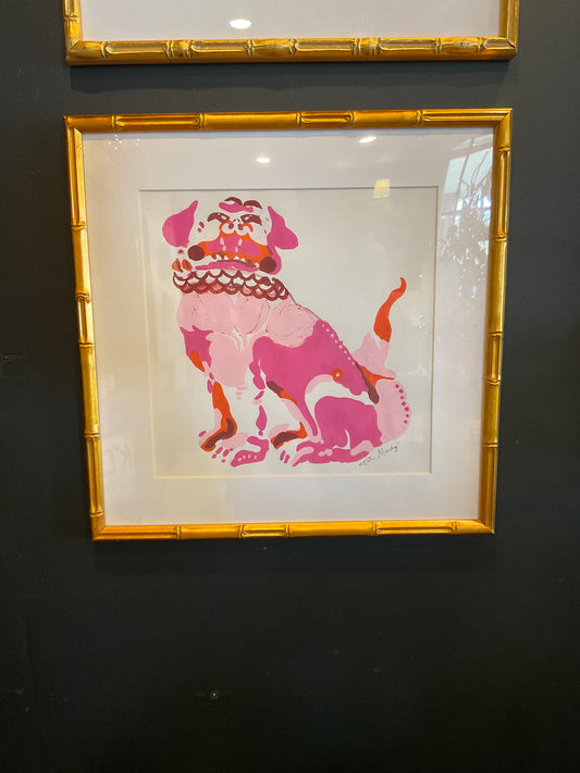 Foo Dog Pink