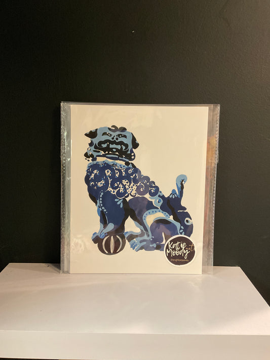 Foo Dog Print
