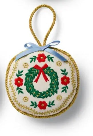 Embroidered Ornament