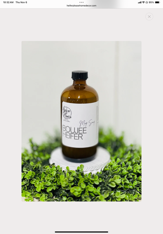 Boujee Heifer Mop soap