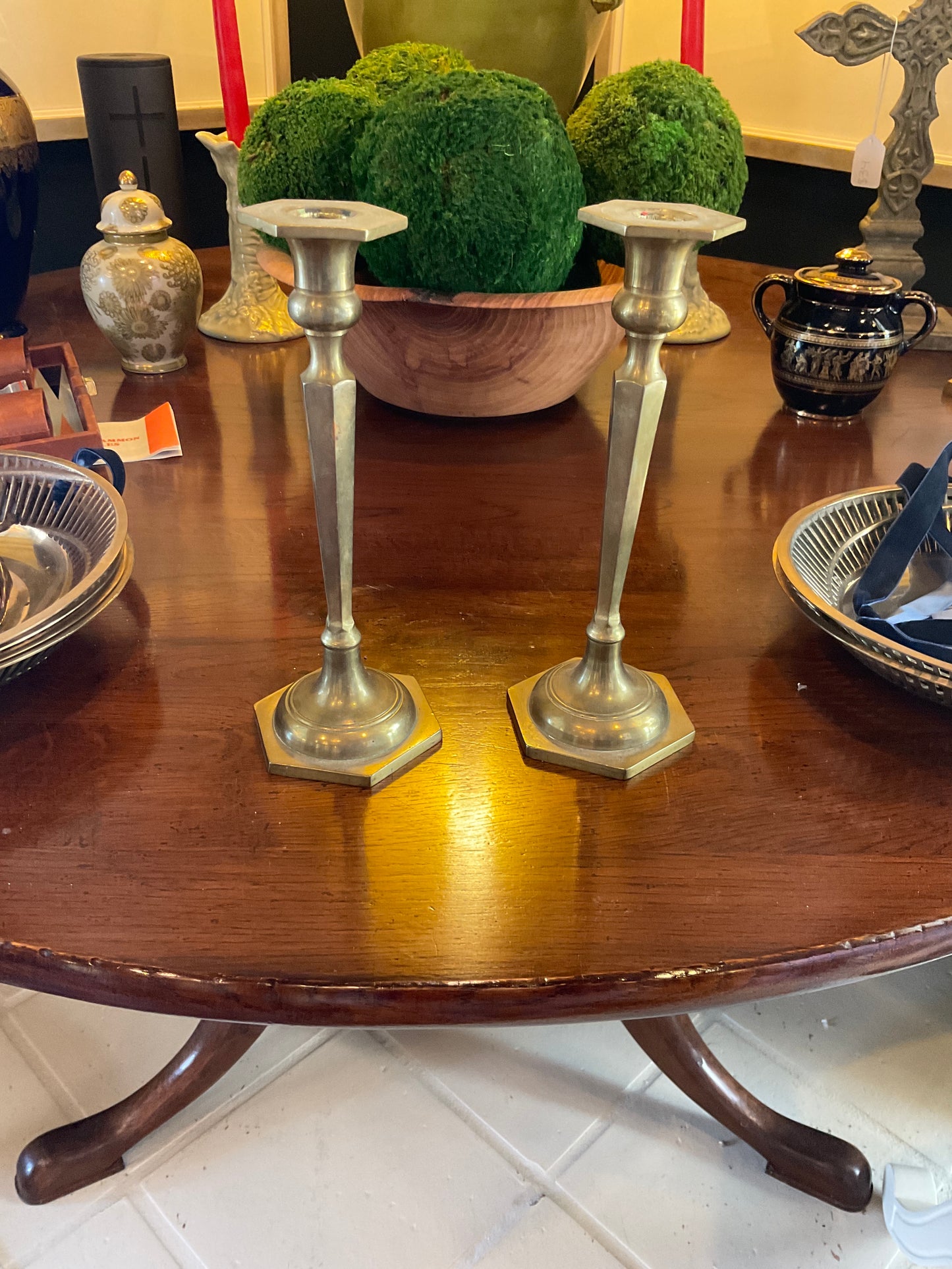 Brass Candlestick Holders