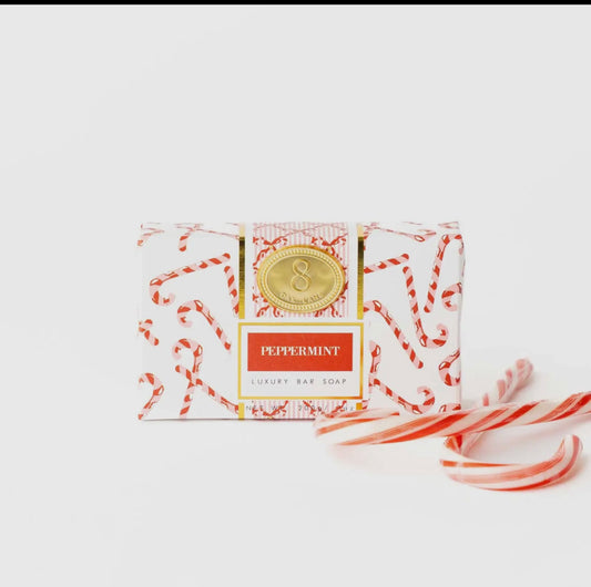 Peppermint Wrapped Bar Soap