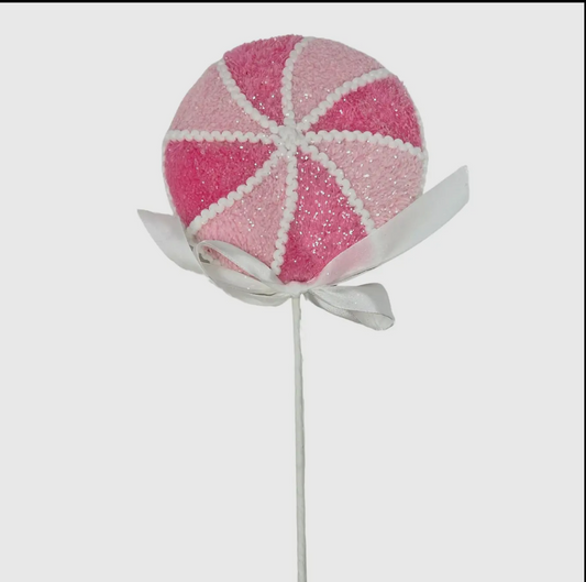 Passionate Pink Velvet Peppermint Stem