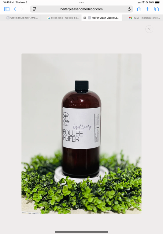 Boujee Heifer Liquid Laundry Soap