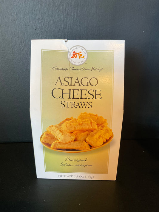 Asiago cheese straws