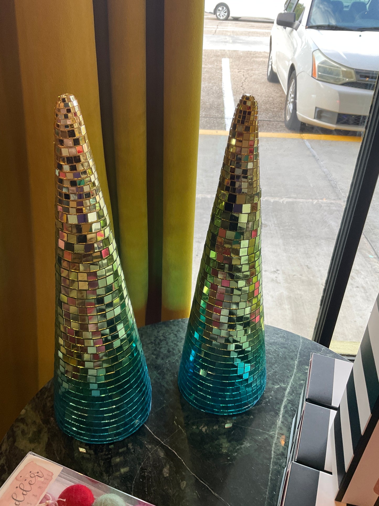 Disco Christmas trees