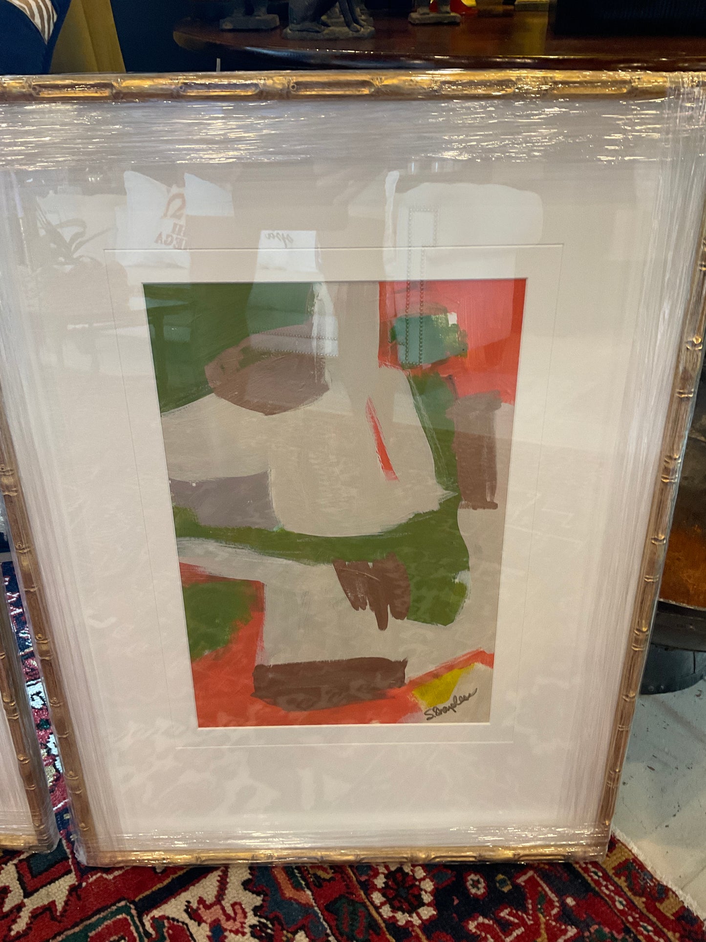 Shari Sharpless peaches abstract II