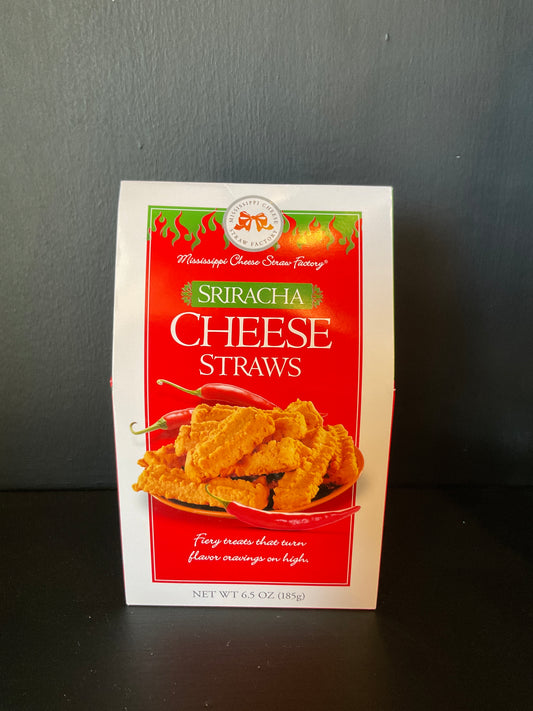 Sriracha cheese straws