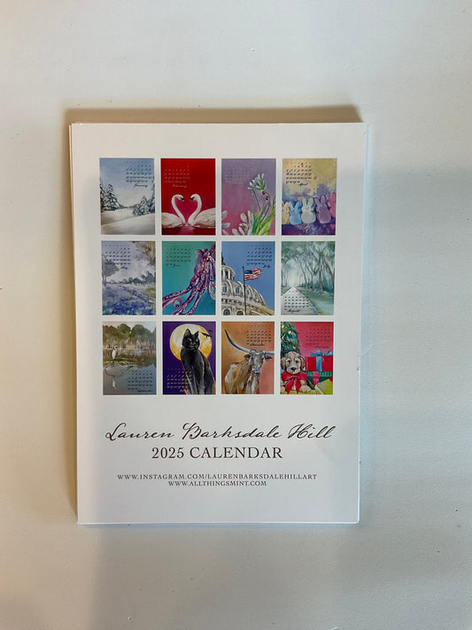 Lauren Barksdale Hill 2025 Calendar