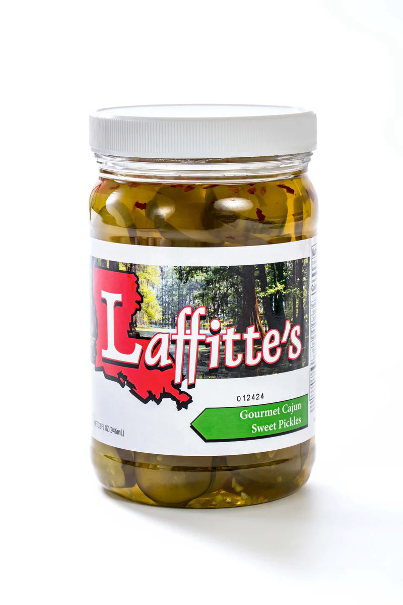 Laffitte’s Gourmet Cajun Sweet Pickles