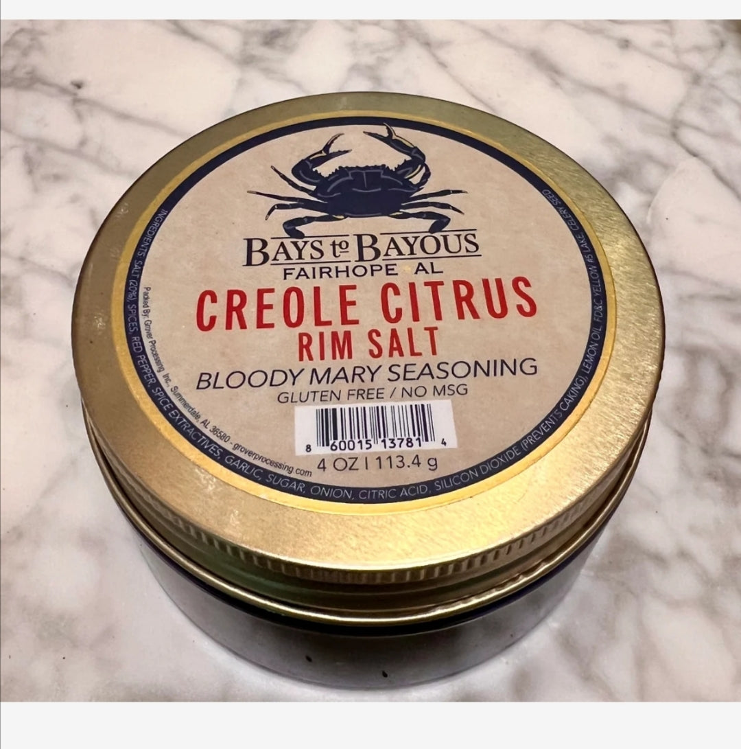 Creole citrus salt