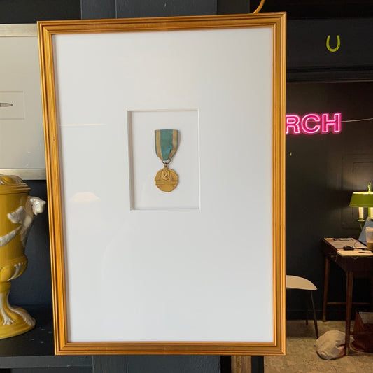 Framed Medal